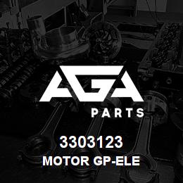 3303123 Caterpillar MOTOR GP-ELE | AGA Parts