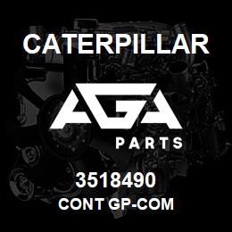 3518490 Caterpillar CONT GP-COM | AGA Parts
