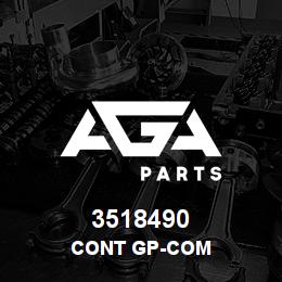 3518490 Caterpillar CONT GP-COM | AGA Parts