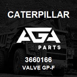 3660166 Caterpillar VALVE GP-F | AGA Parts