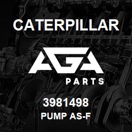 3981498 Caterpillar PUMP AS-F | AGA Parts