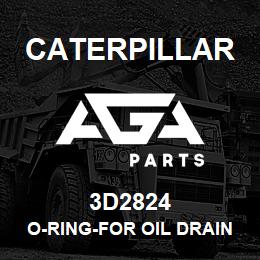 3D2824 Caterpillar O-RING-FOR OIL DRAIN & LEVEL PLUG (ITEMS 3 & 7) | AGA Parts
