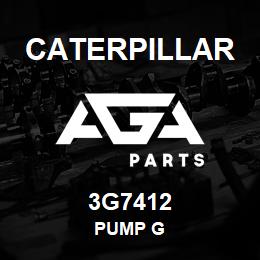 3G7412 Caterpillar PUMP G | AGA Parts