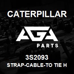 3S2093 Caterpillar STRAP-CABLE-TO TIE HARNESSES TOGETHER | AGA Parts