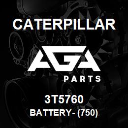 3T5760 Caterpillar BATTERY- (750) | AGA Parts