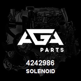 4242986 Caterpillar SOLENOID | AGA Parts