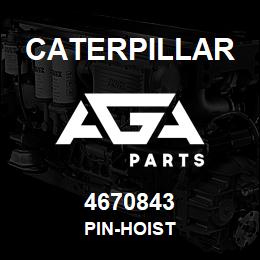 4670843 Caterpillar PIN-HOIST | AGA Parts
