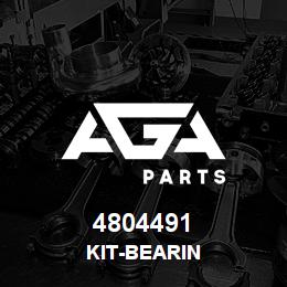 4804491 Caterpillar KIT-BEARIN | AGA Parts