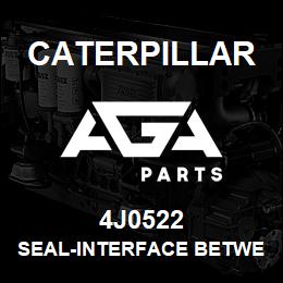 4J0522 Caterpillar SEAL-INTERFACE BETWEEN 3RD & TILT VALVE | AGA Parts