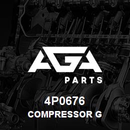 4P0676 Caterpillar COMPRESSOR G | AGA Parts
