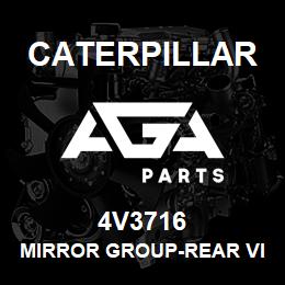 4V3716 Caterpillar MIRROR GROUP-REAR VIEW | AGA Parts