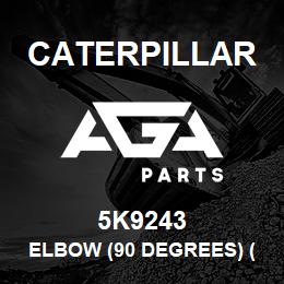 5K9243 Caterpillar ELBOW (90 DEGREES) (INVERTED FLARED) | AGA Parts