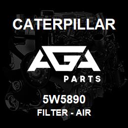 5W5890 Caterpillar FILTER - AIR | AGA Parts