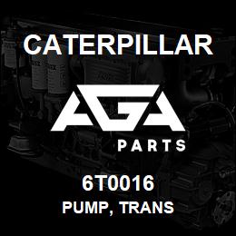 6T0016 Caterpillar PUMP, TRANS | AGA Parts