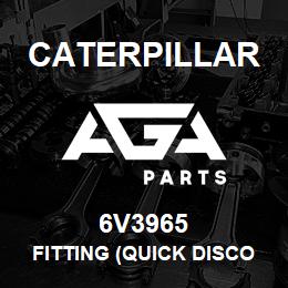 6V3965 Caterpillar FITTING (QUICK DISCONNECT) (TRANSMISSION OIL) | AGA Parts