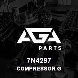 7N4297 Caterpillar COMPRESSOR G | AGA Parts