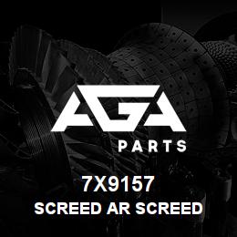 7X9157 Caterpillar SCREED AR SCREED | AGA Parts