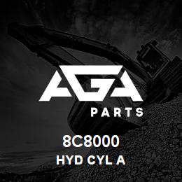 8C8000 Caterpillar HYD CYL A | AGA Parts
