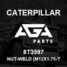 8T3597 Caterpillar NUT-WELD (M12X1.75-THD) | AGA Parts