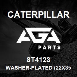 8T4123 Caterpillar WASHER-PLATED (22X35X3.5 MM. THK) | AGA Parts