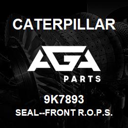 9K7893 Caterpillar SEAL--FRONT R.O.P.S. POSTS TO PLATFORMS | AGA Parts