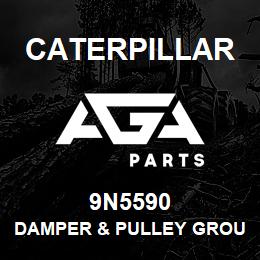 9N5590 Caterpillar DAMPER & PULLEY GROUP PULLEY AND DAMPER GROUP | AGA Parts