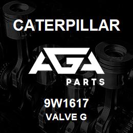 9W1617 Caterpillar VALVE G | AGA Parts
