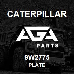9W2775 Caterpillar PLATE | AGA Parts