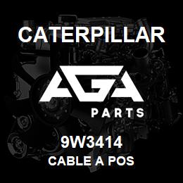 9W3414 Caterpillar CABLE A POS | AGA Parts