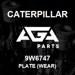 9W6747 Caterpillar PLATE (WEAR) | AGA Parts