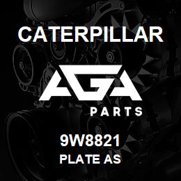 9W8821 Caterpillar PLATE AS | AGA Parts