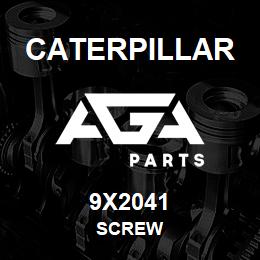 9X2041 Caterpillar SCREW | AGA Parts