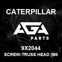 9X2044 Caterpillar SCREW-TRUSS HEAD (M6X1X16MM) (M6X1X16 MM.) | AGA Parts