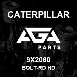 9X2060 Caterpillar BOLT-RD HD | AGA Parts