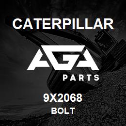 9X2068 Caterpillar BOLT | AGA Parts