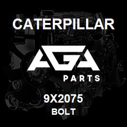 9X2075 Caterpillar BOLT | AGA Parts
