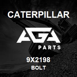 9X2198 Caterpillar BOLT | AGA Parts
