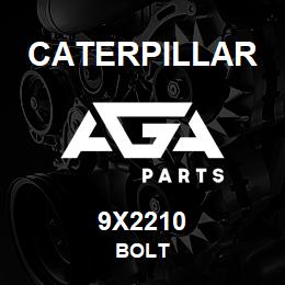 9X2210 Caterpillar BOLT | AGA Parts