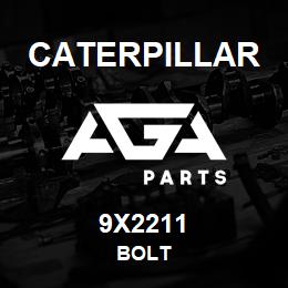 9X2211 Caterpillar BOLT | AGA Parts
