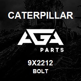 9X2212 Caterpillar BOLT | AGA Parts