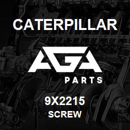 9X2215 Caterpillar SCREW | AGA Parts