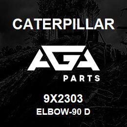 9X2303 Caterpillar ELBOW-90 D | AGA Parts