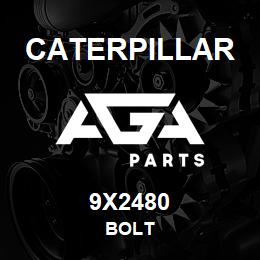 9X2480 Caterpillar BOLT | AGA Parts