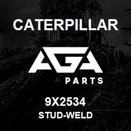 9X2534 Caterpillar STUD-WELD | AGA Parts