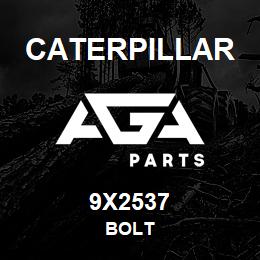 9X2537 Caterpillar BOLT | AGA Parts