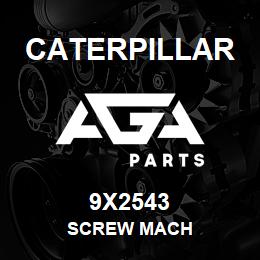 9X2543 Caterpillar SCREW MACH | AGA Parts