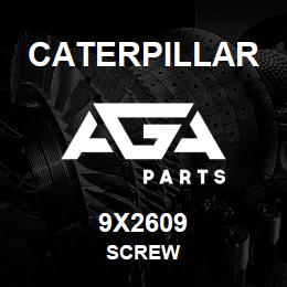 9X2609 Caterpillar SCREW | AGA Parts