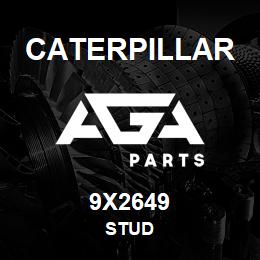 9X2649 Caterpillar STUD | AGA Parts