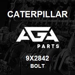 9X2842 Caterpillar BOLT | AGA Parts
