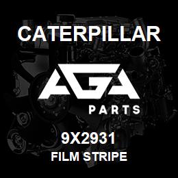 9X2931 Caterpillar FILM STRIPE | AGA Parts